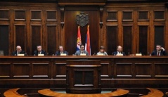 18 February 2013 The participants of the public hearing on meeting the recommendations of the European Commission (photo TANJUG)